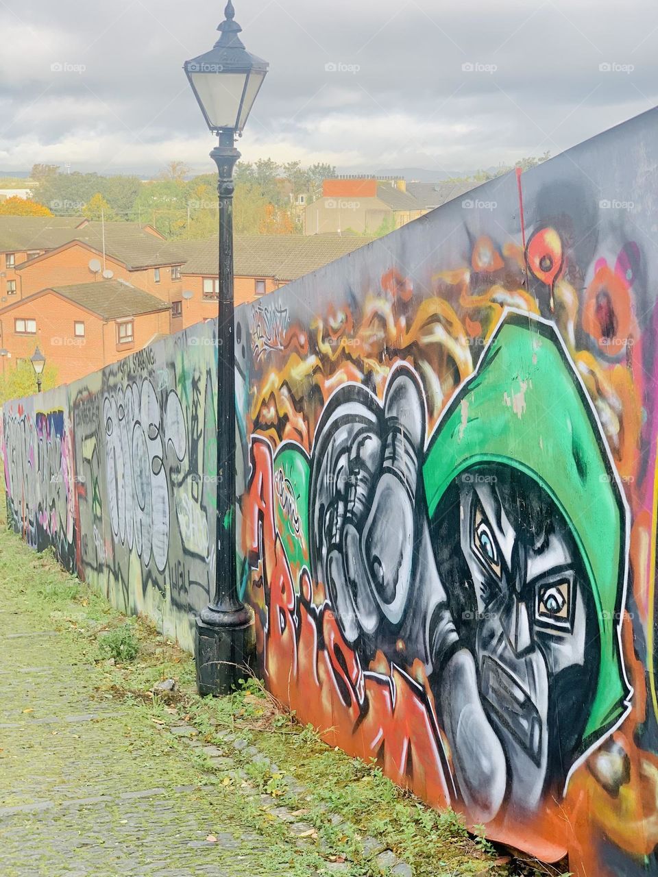 Graffiti on the wall 