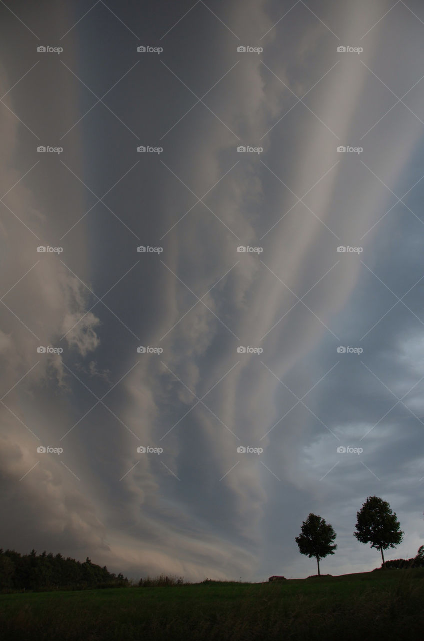 clouds storm thunderstorm by seeker