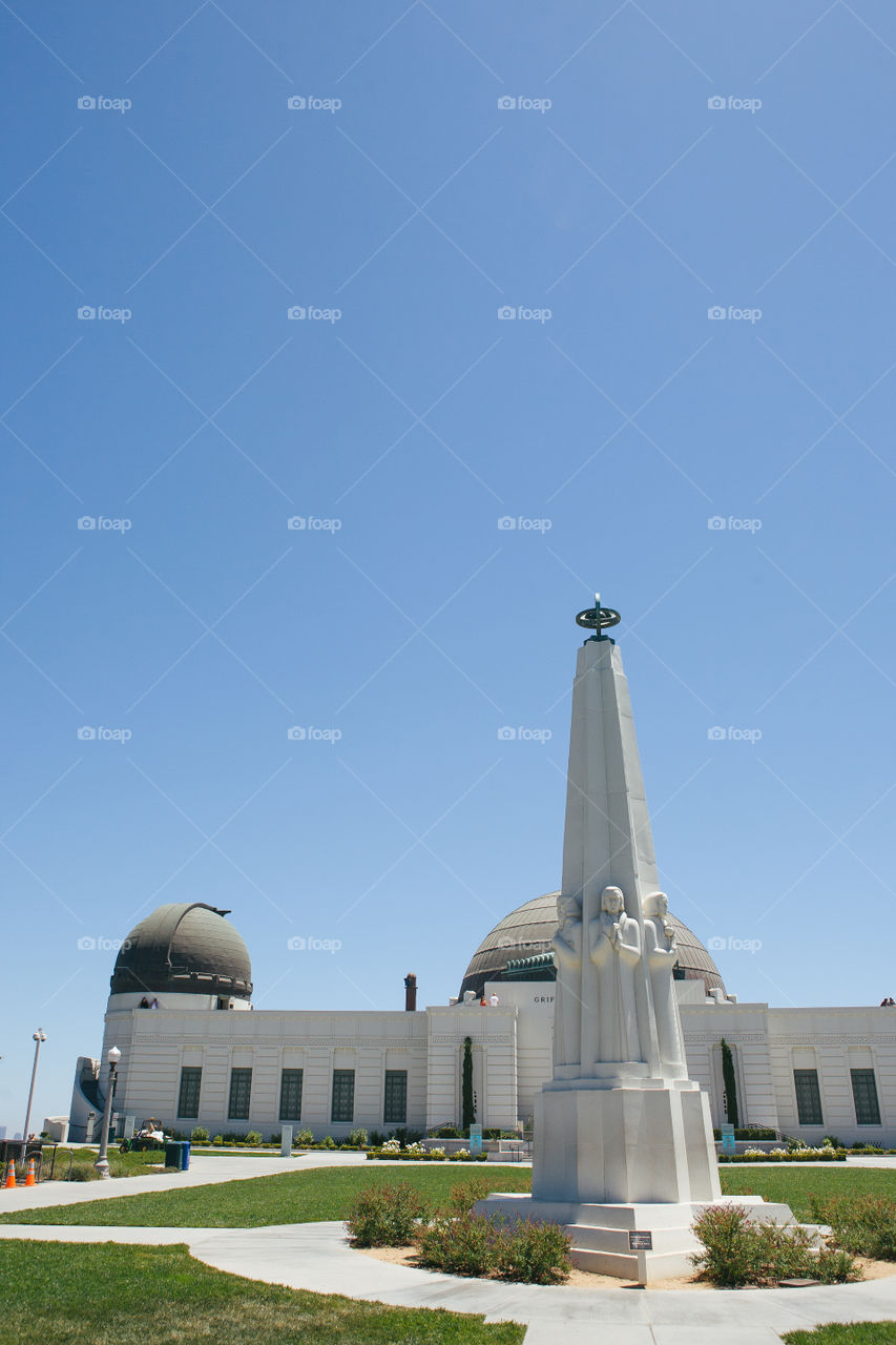 Griffith Observatory in Los Angeles California 