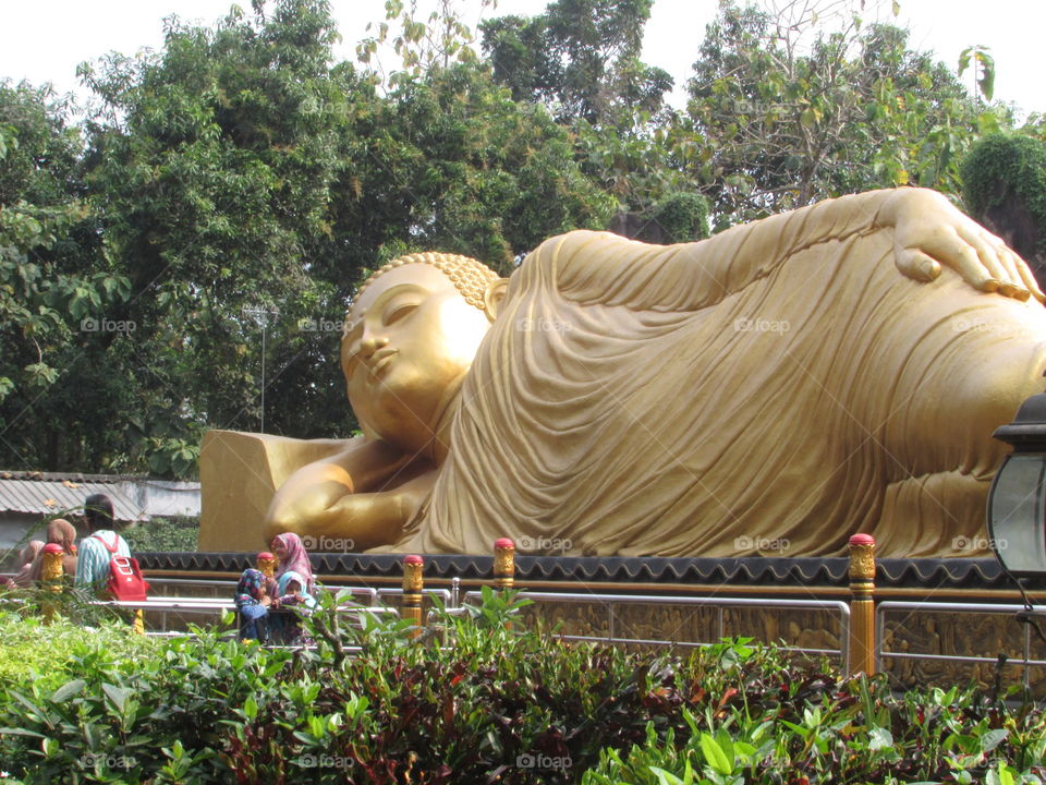 sleep Budha in  Mojokerto east Java Indonesia