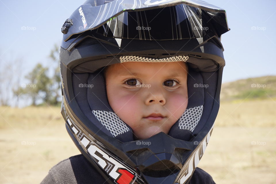 Learning how to ride motorcycle 