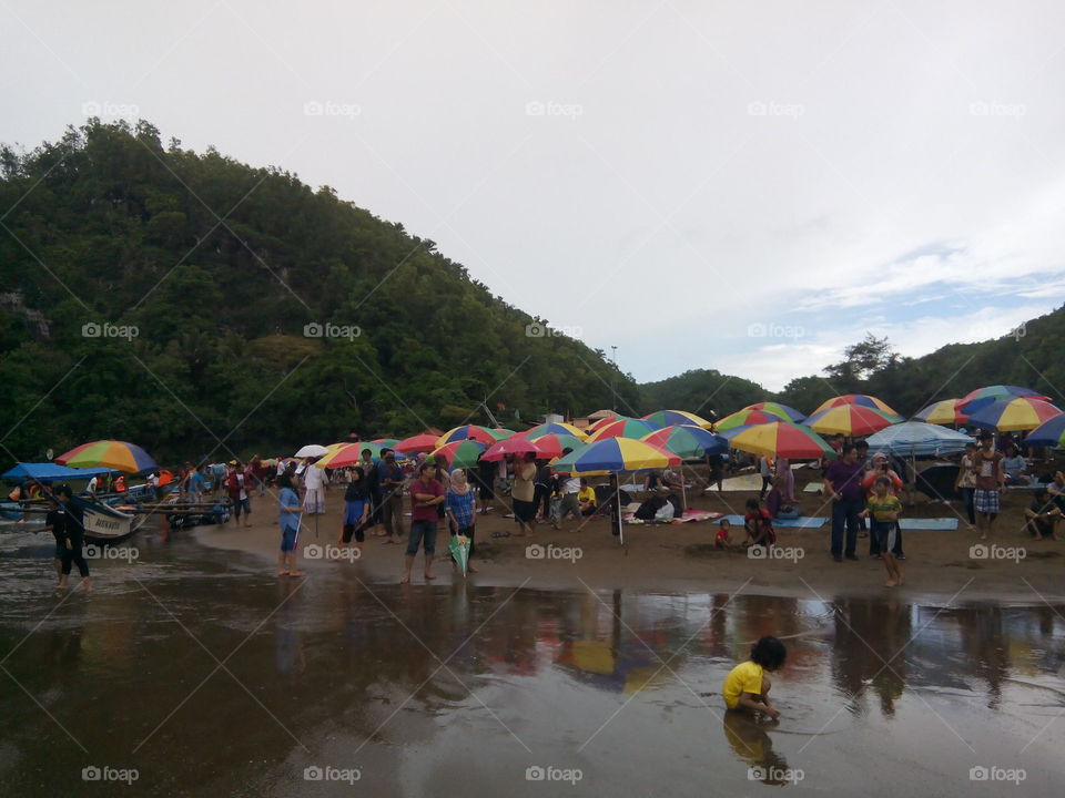 Mount Kidul beach baron yogyakarta