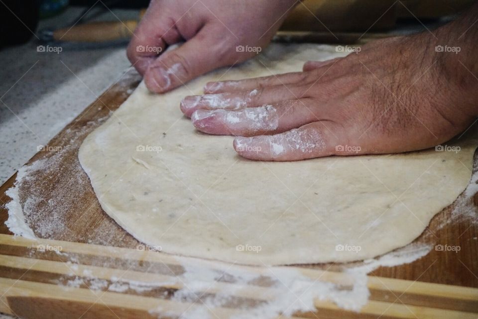 Cooking at home 