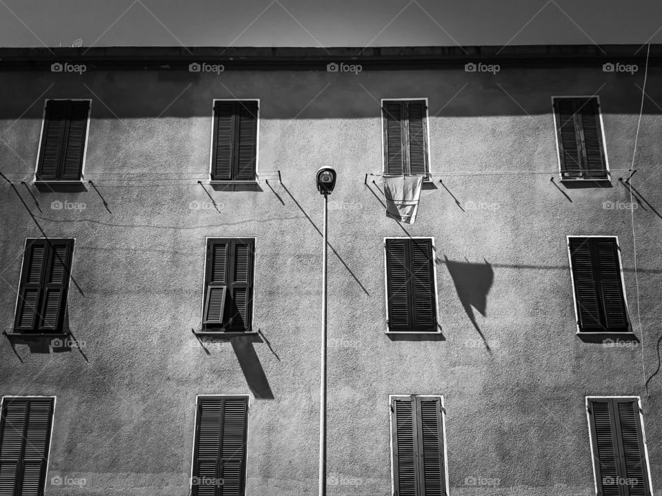 Black and White building