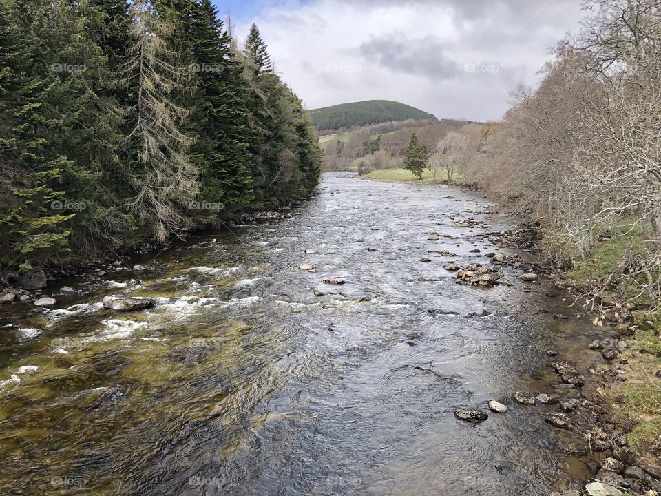 River in Scotland
