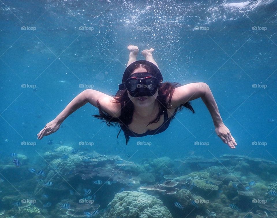 Explore the underwater