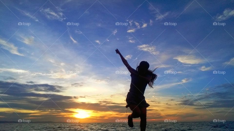 dance with the sunset