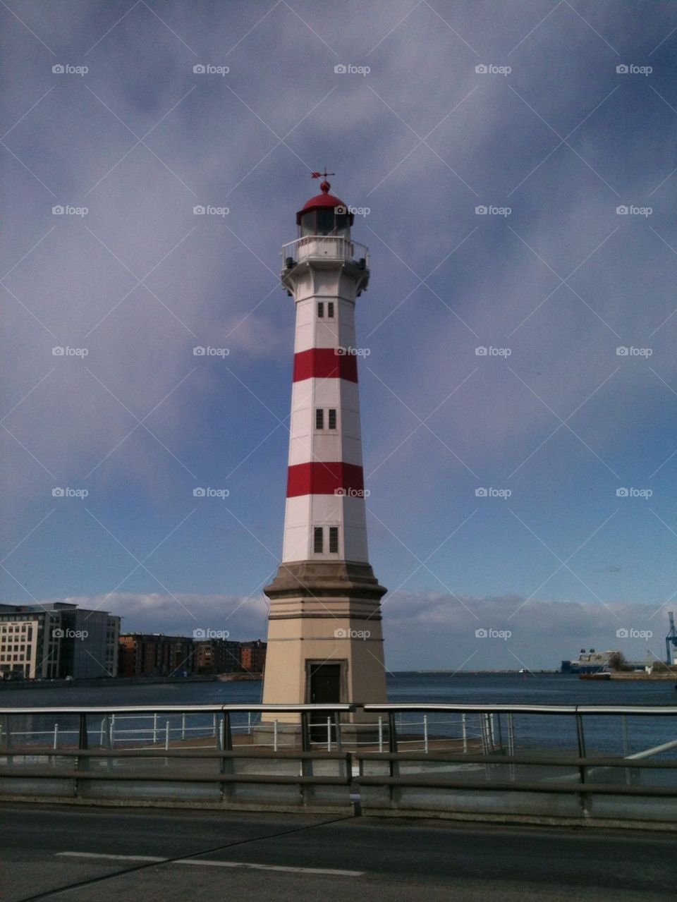 Lighthouse Malmö harbour
