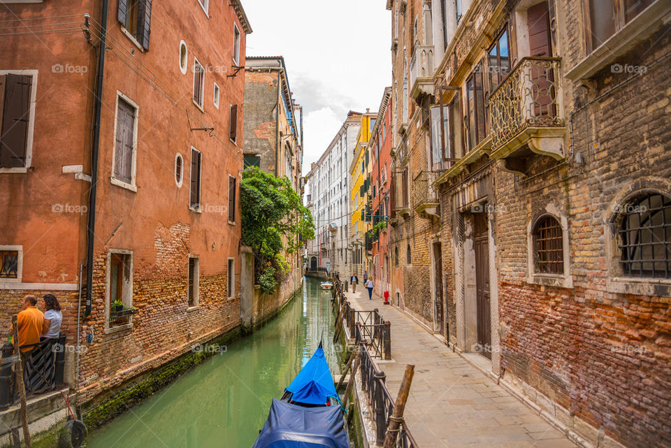 View of Venice street