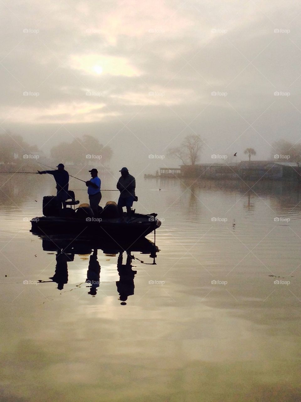 Foggy fishing