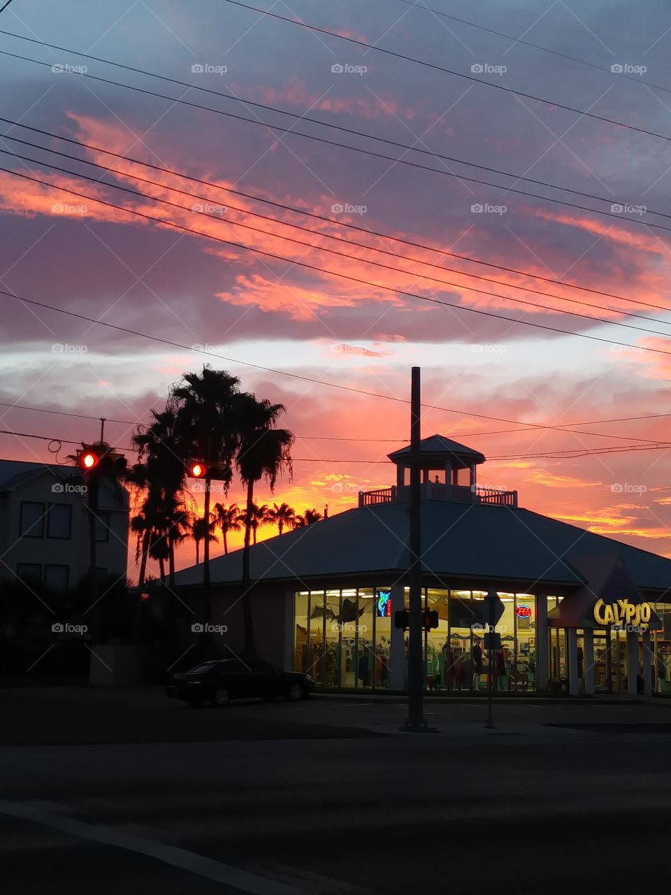 South Padre Island Sunset view