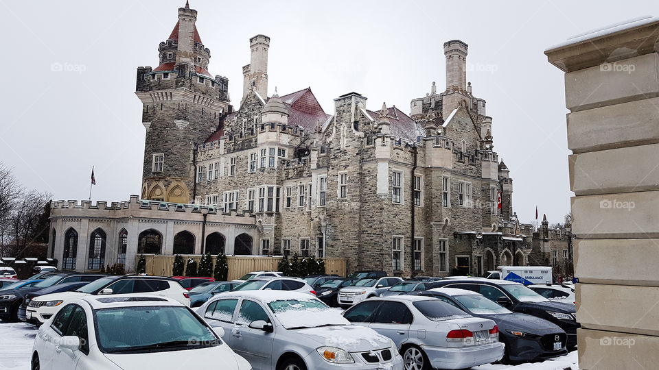 Casa Loma in winter