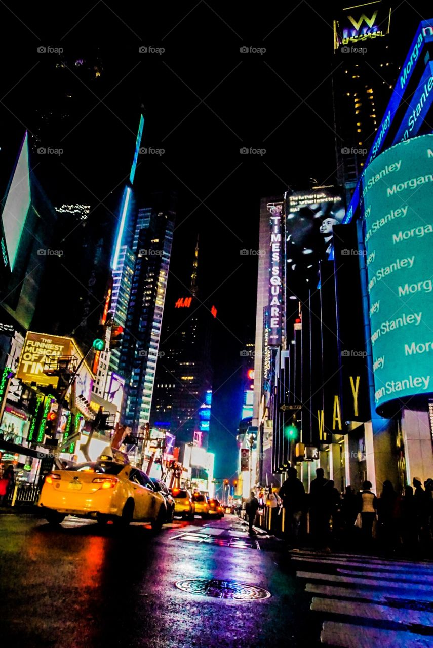 New York City Times Square Lights 