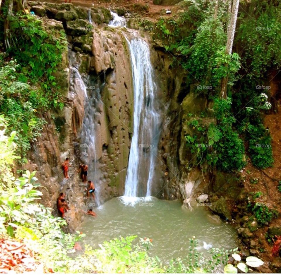 Dominican Republic has amazing waterfalls. 