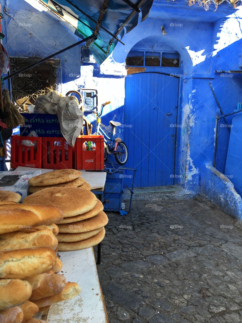 Fresh bread of medina 