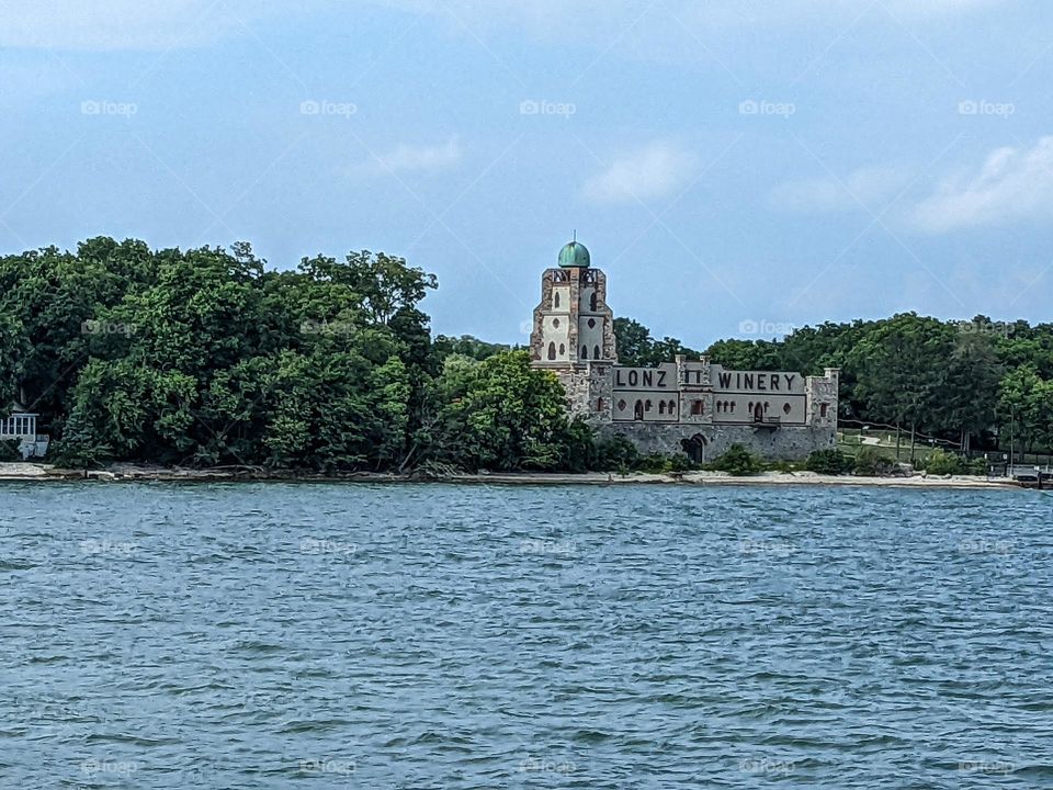 Middle Bass Island in Lake Erie.