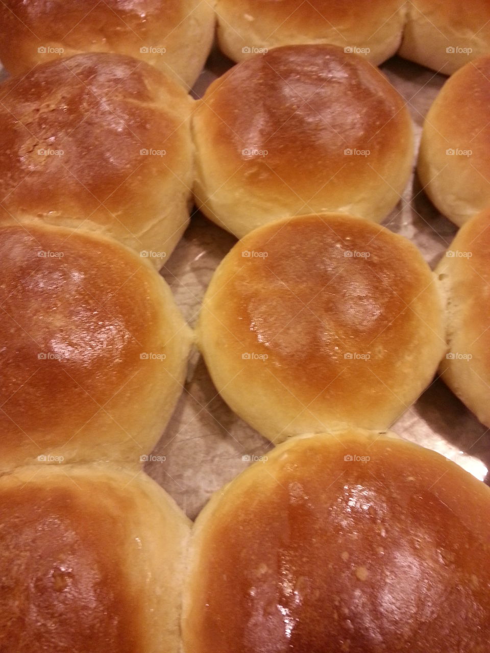 fresh bakery rolls