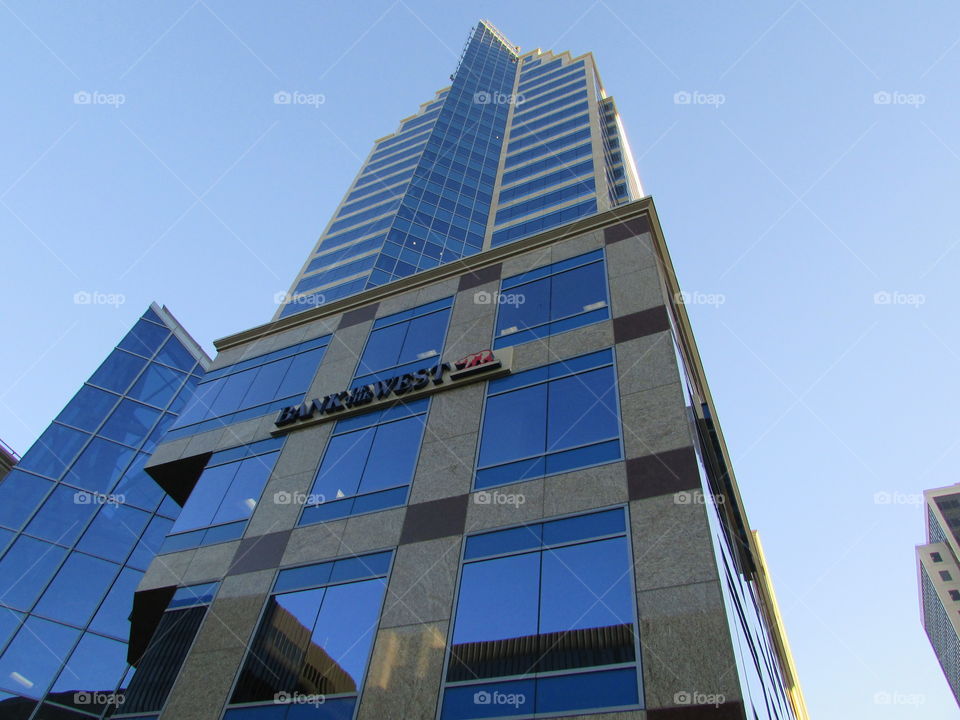 highrise Bank building. highrise bank building in downtown Sacramento