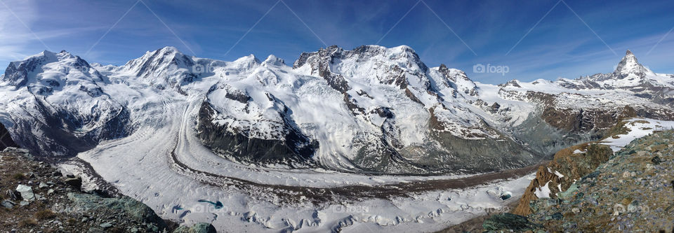 Gornergrat Glacier, Zermatt, Switzerland 