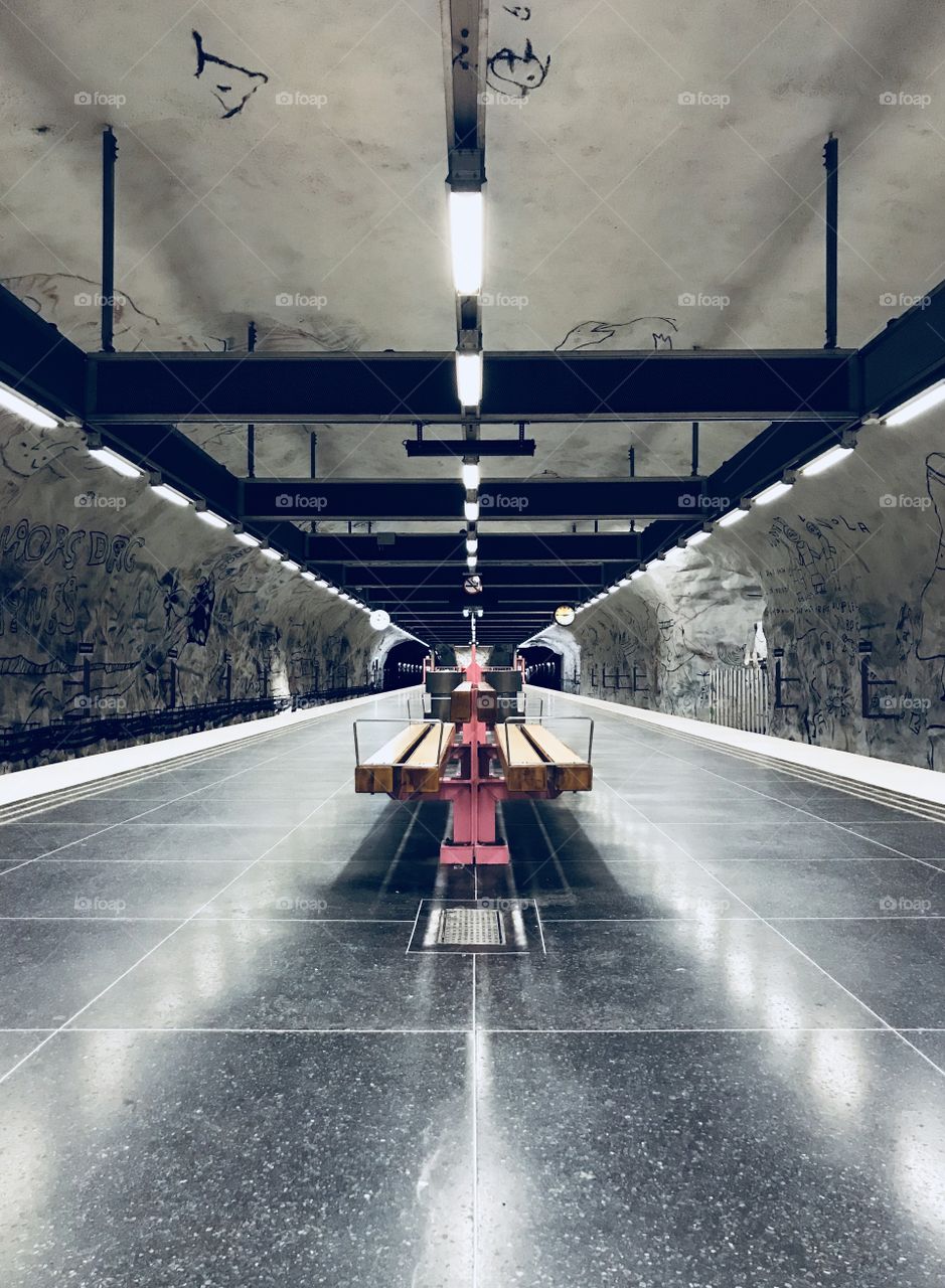 metro station in Stockholm