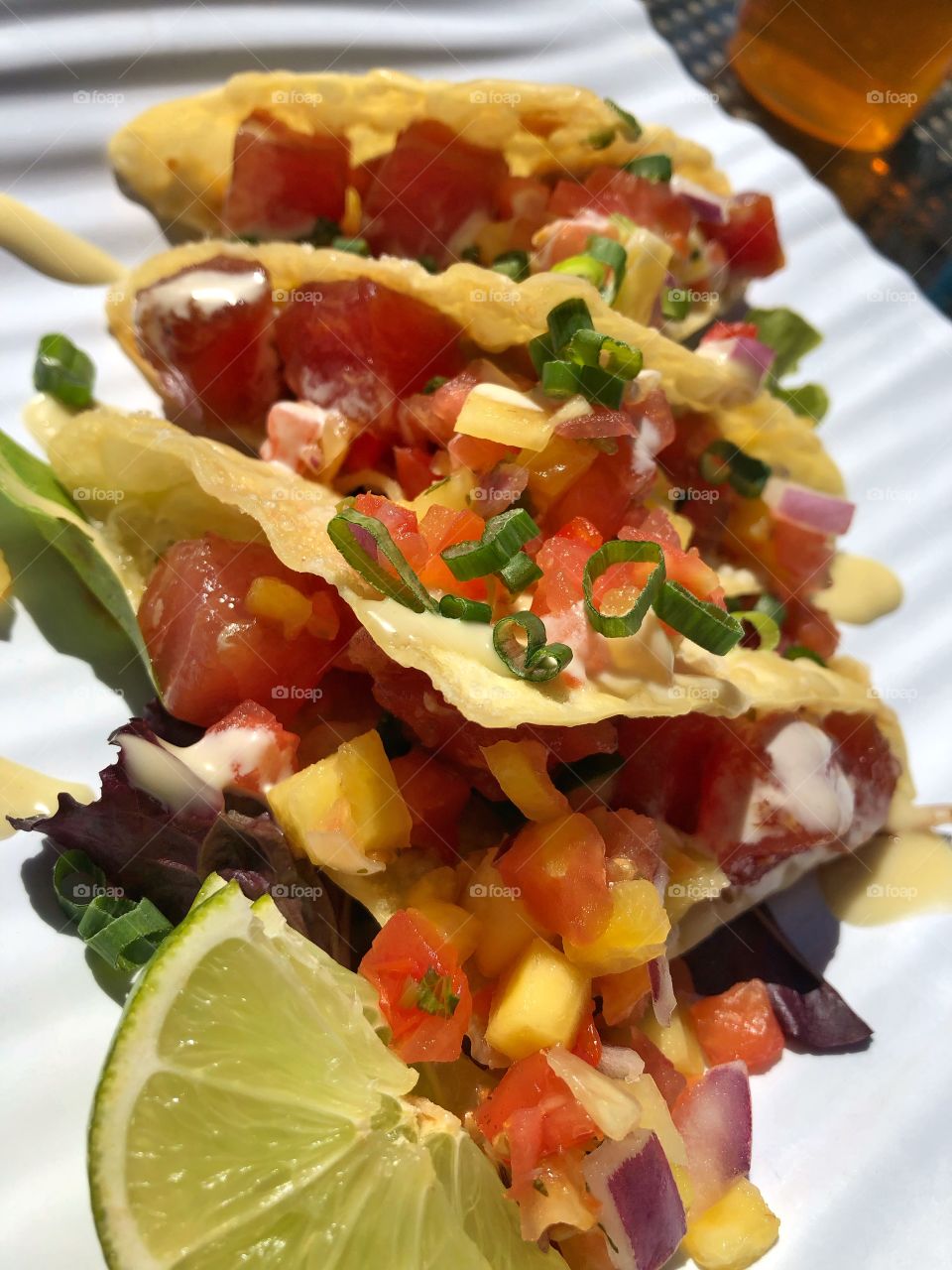 Sashimi Tacos