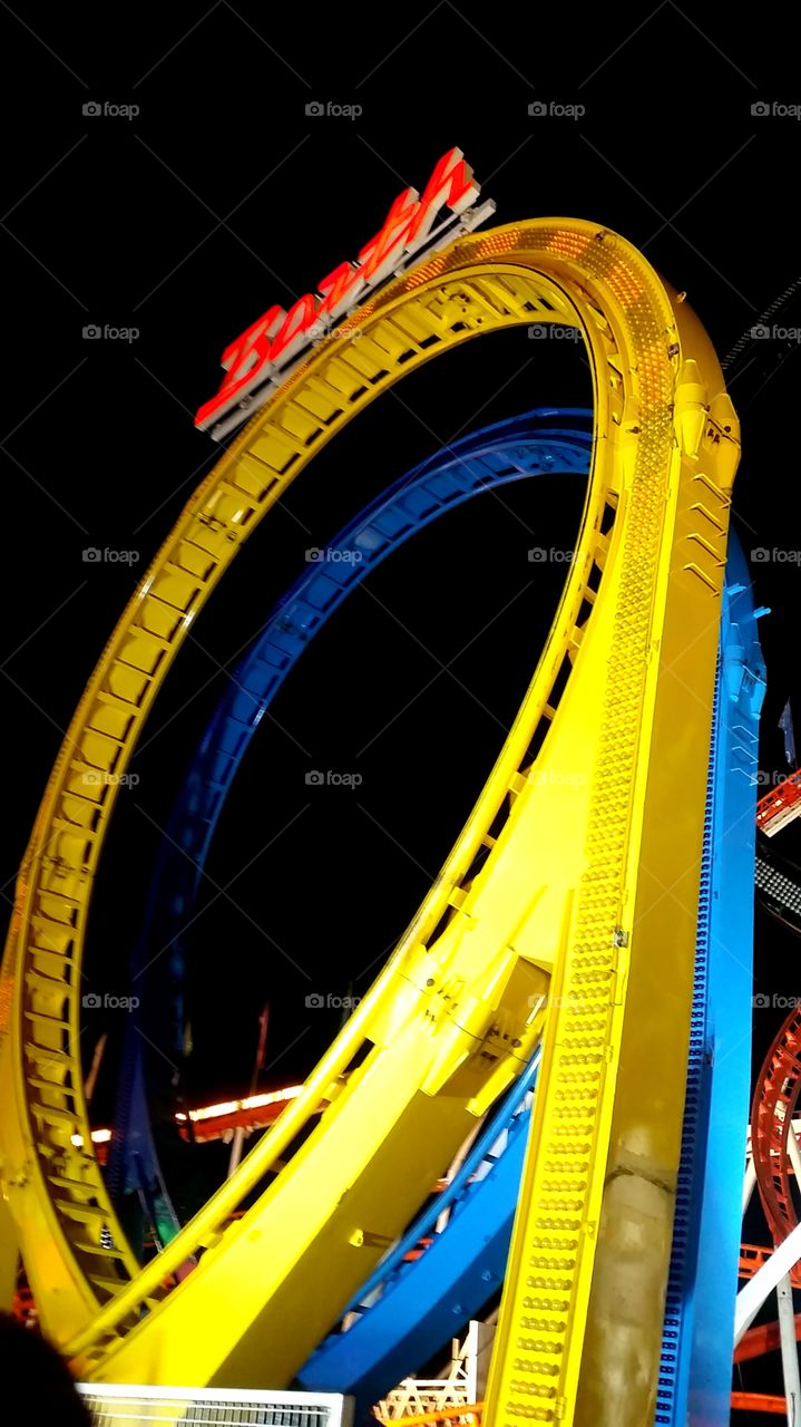Double Loop Rollercoaster