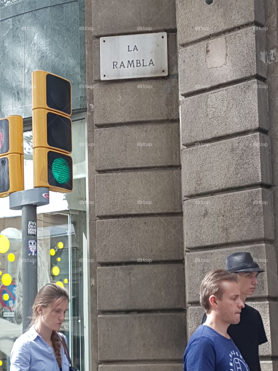 la rambla Barcelona Barcelone spain