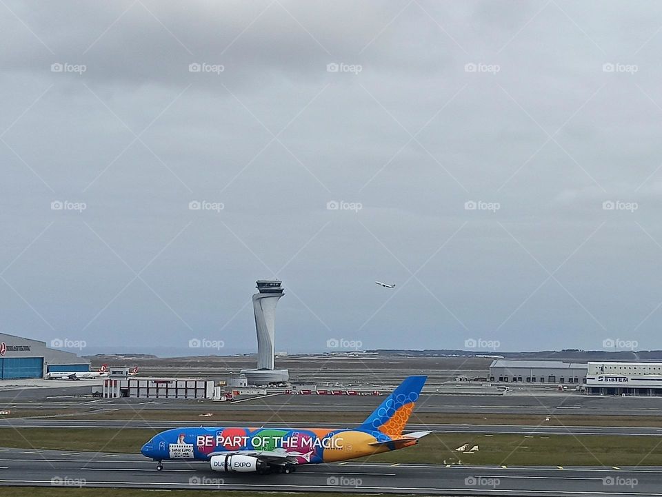 BE PART OF THE MAGİC EMİRATES  ATC kule ile birlikte