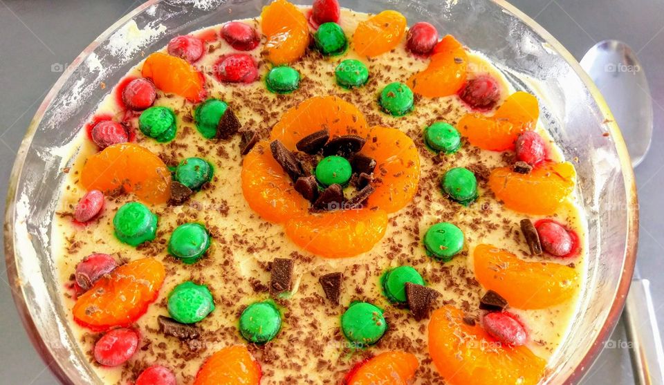 Trifle a dessert to share at a summertime party!