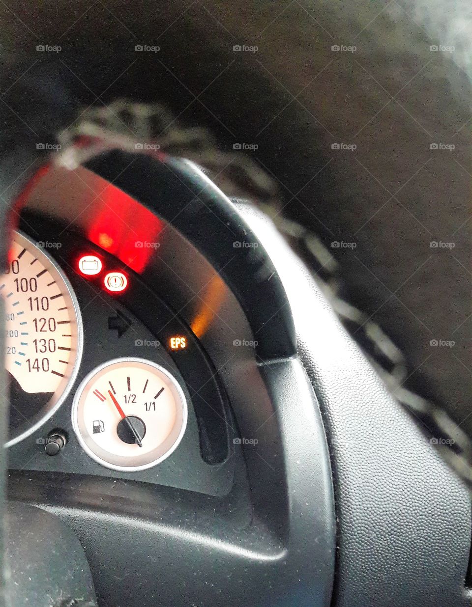 Car Red Warning Lights