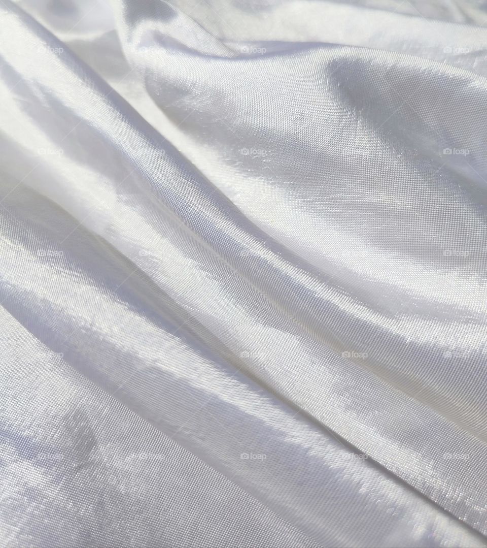 White Silk Fabric