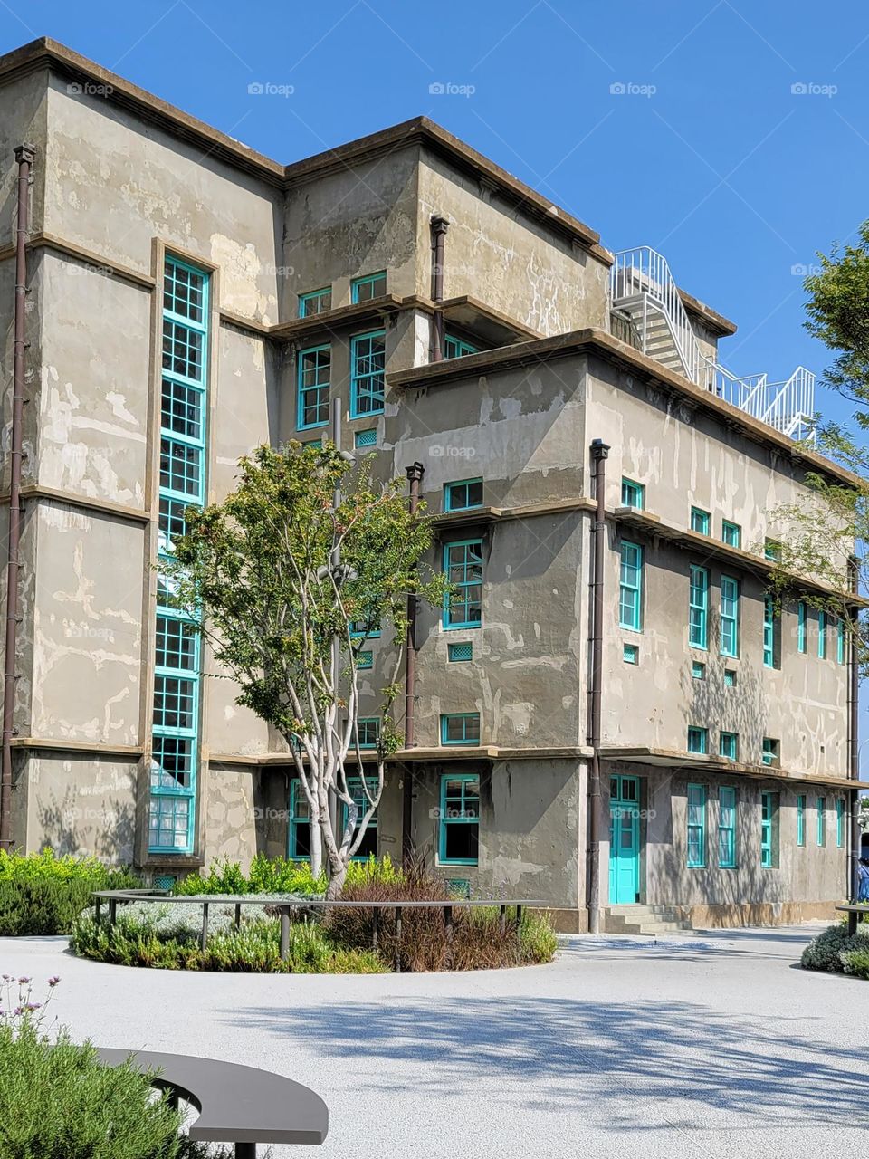 Chiayi Art Museum.It used to be the Tobacco and Alcohol Sales Bureau.Built in 1936 (Showa 11).Three-storey building in an eclectic style
Renovation of monuments.