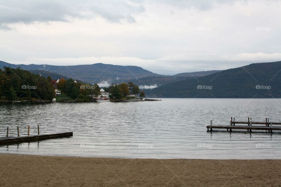 Lake view in Vermont