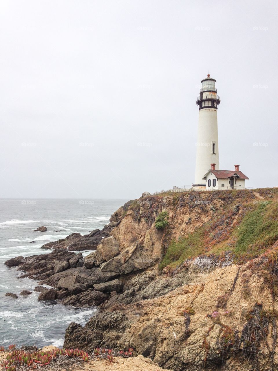 Lighthouse on Rock