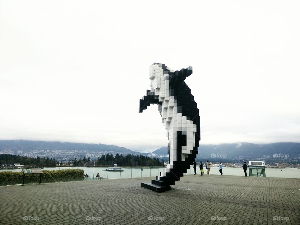 Whale Statue