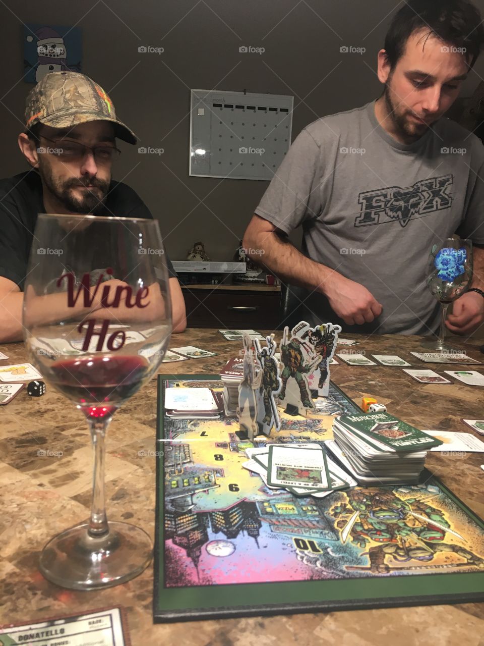 Game night with friends 
