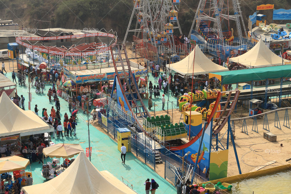 Surajkund crafts mela in Faridabad, haryana, India