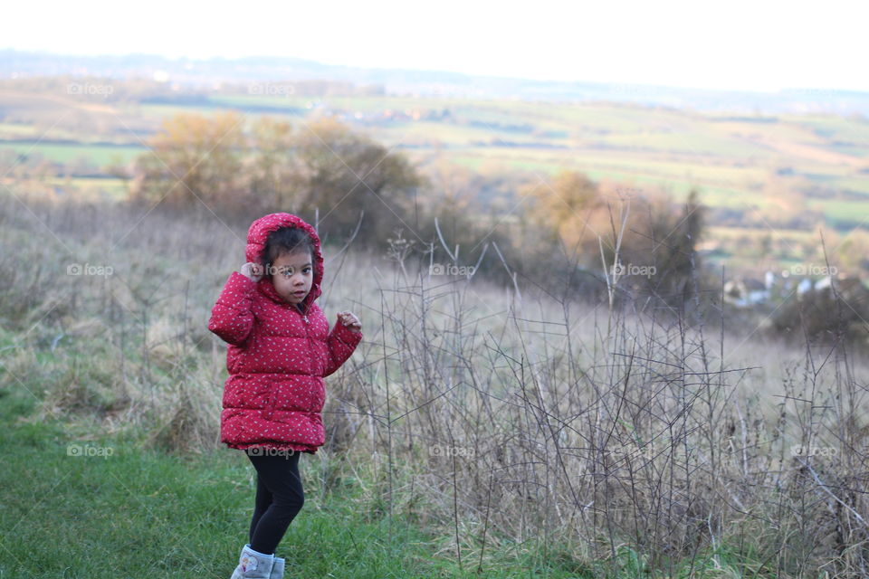 My grandaughter playing at Sharpenhoe Clappers