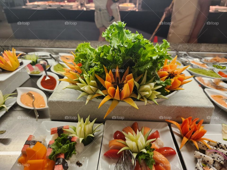 fruit display