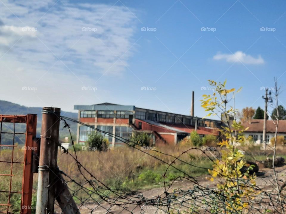 Old and abandoned factory