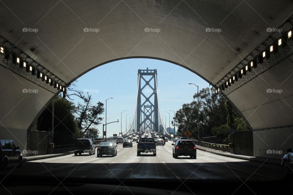 Tunnel and bridge 