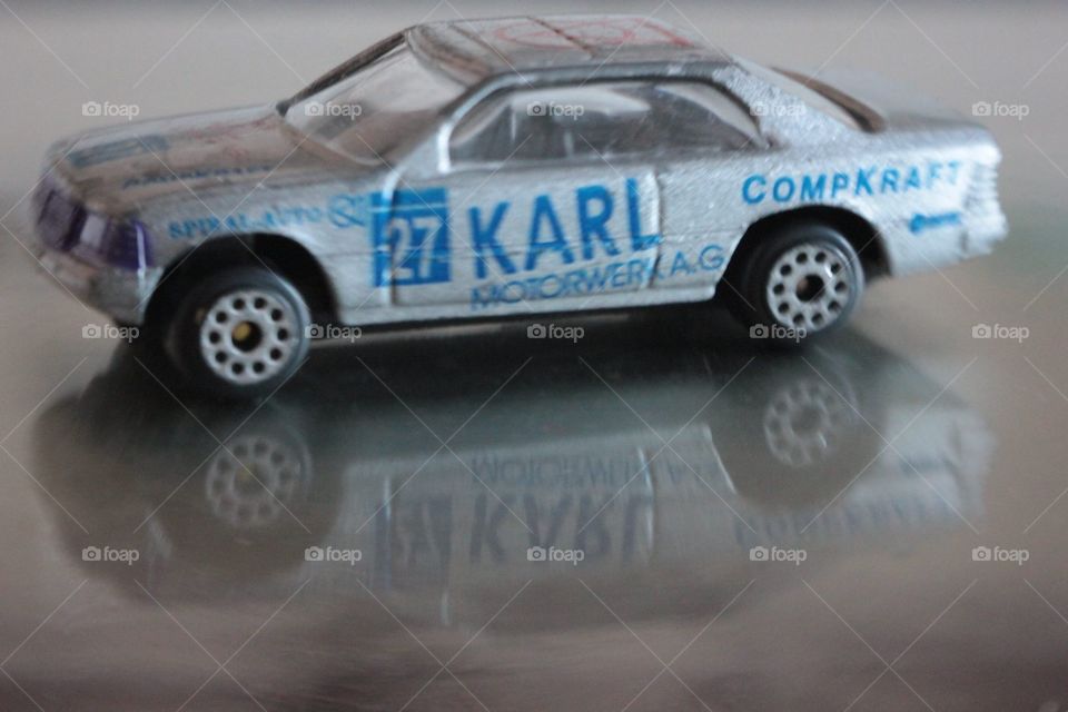 Karl car. Car with Karl on it