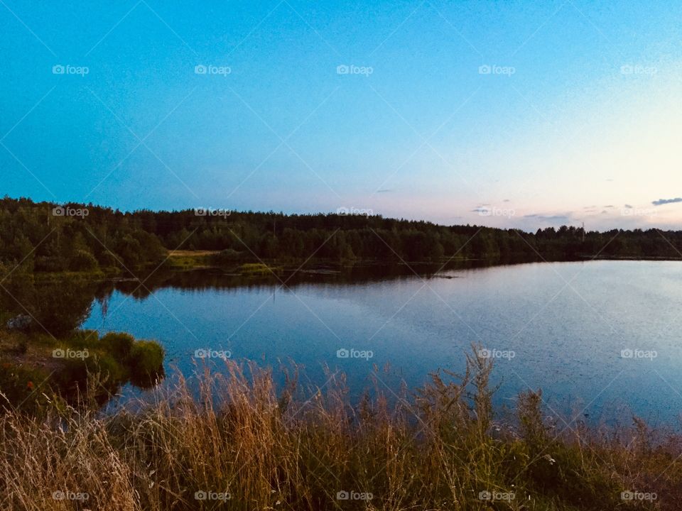 Russian river Vyatka