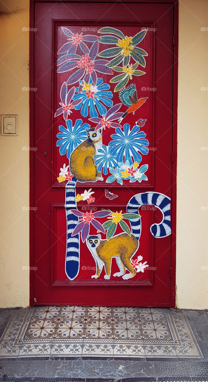 Door, Decoration, Design, Traditional, Retro