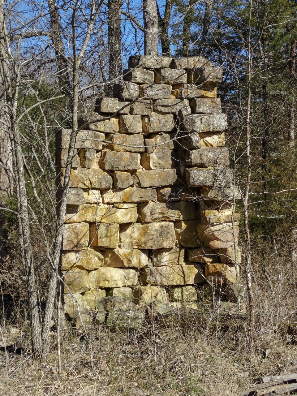Stacked stone