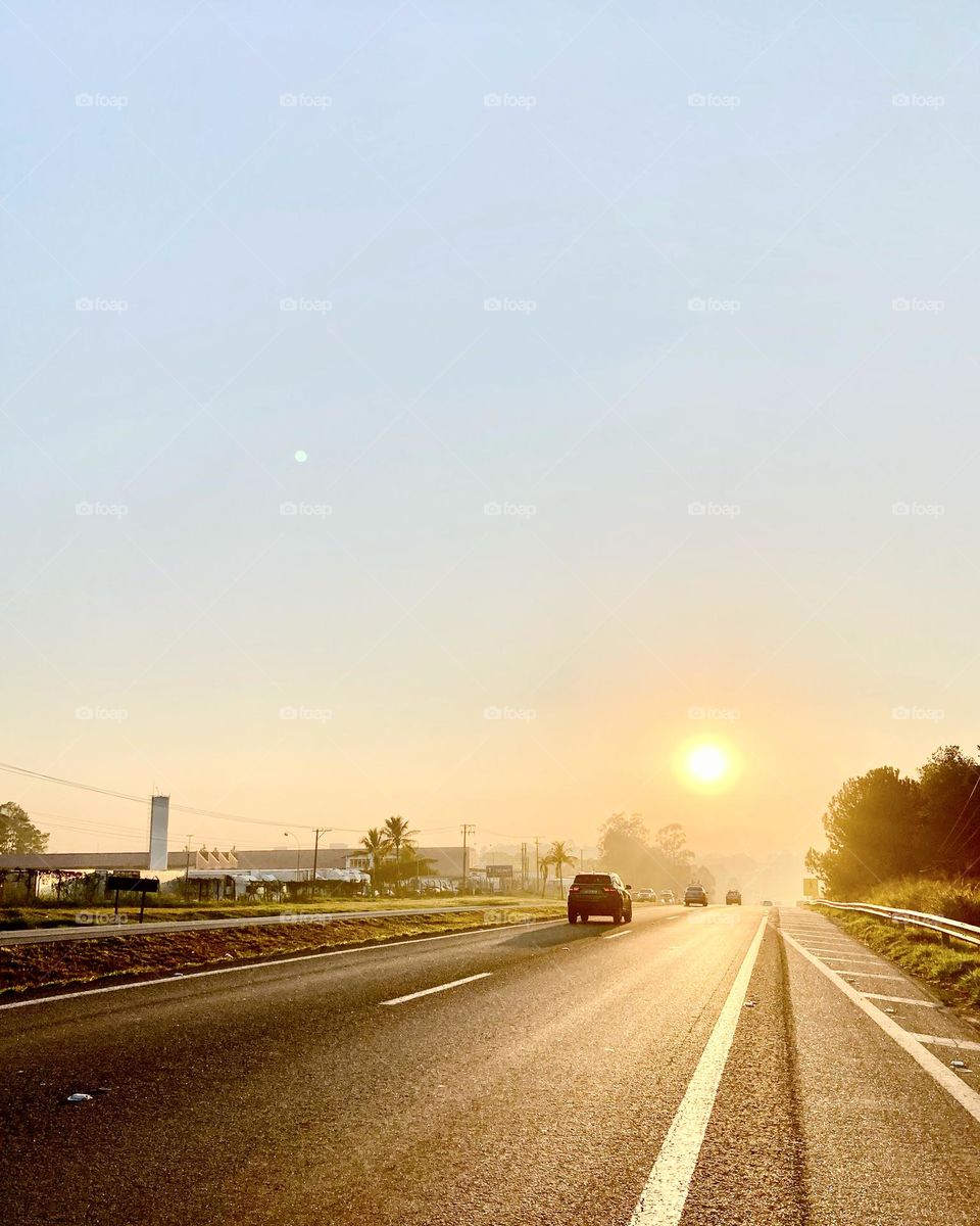 🌄🇺🇸 An extremely beautiful dawn in Jundiaí, interior of Brazil. Cheer the nature! / 🇧🇷 Um amanhecer extremamente bonito em Jundiaí, interior do Brasil. Viva a natureza! 