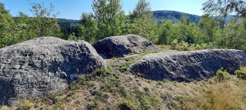 lonely stones
