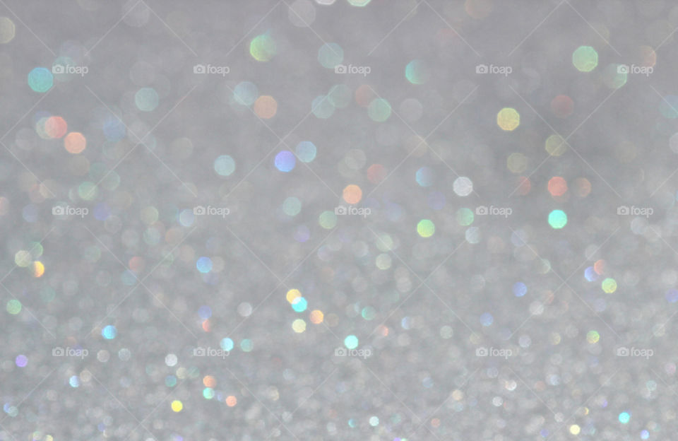 Snow Diamond Blurred Background