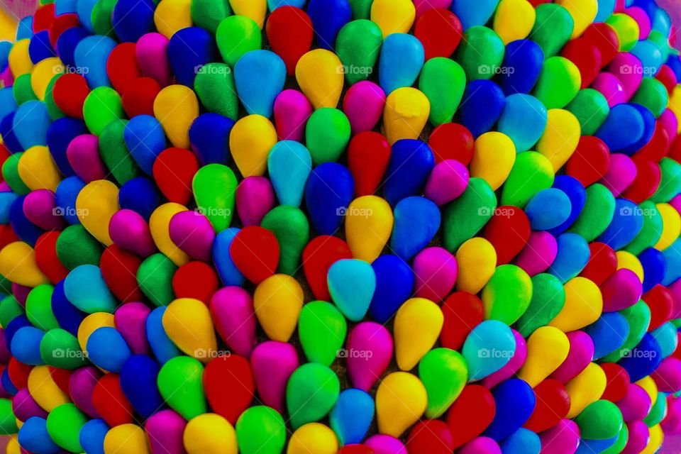 multicolor balls