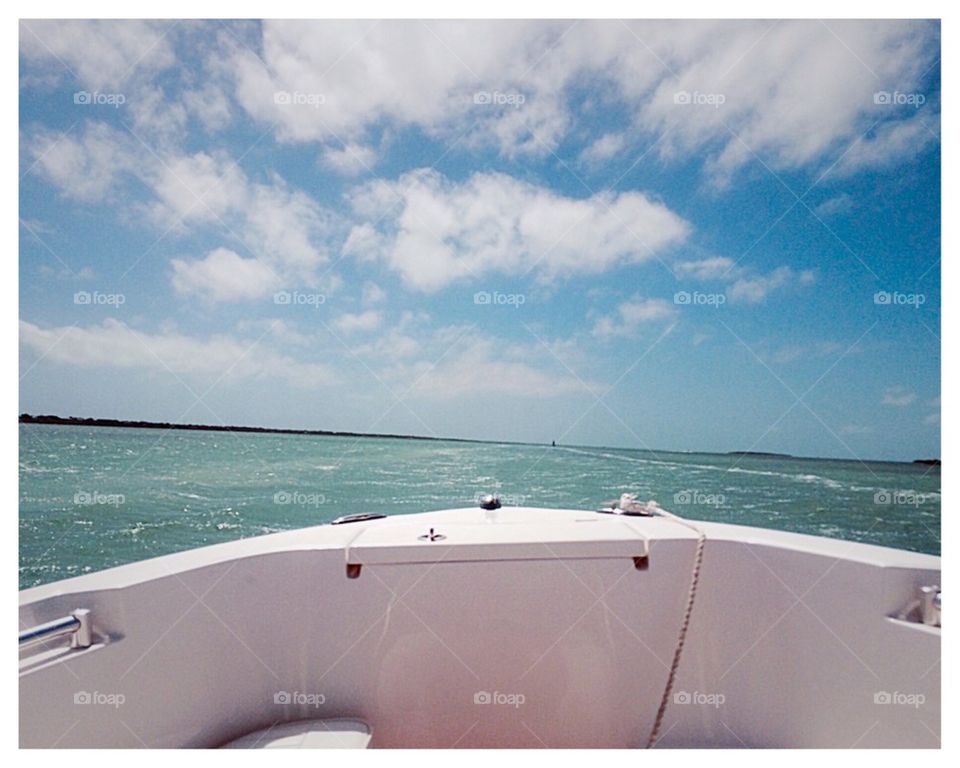 Key largo boat ride